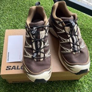 Salomon XT expanse  Brown and Tan Athletic Shoes